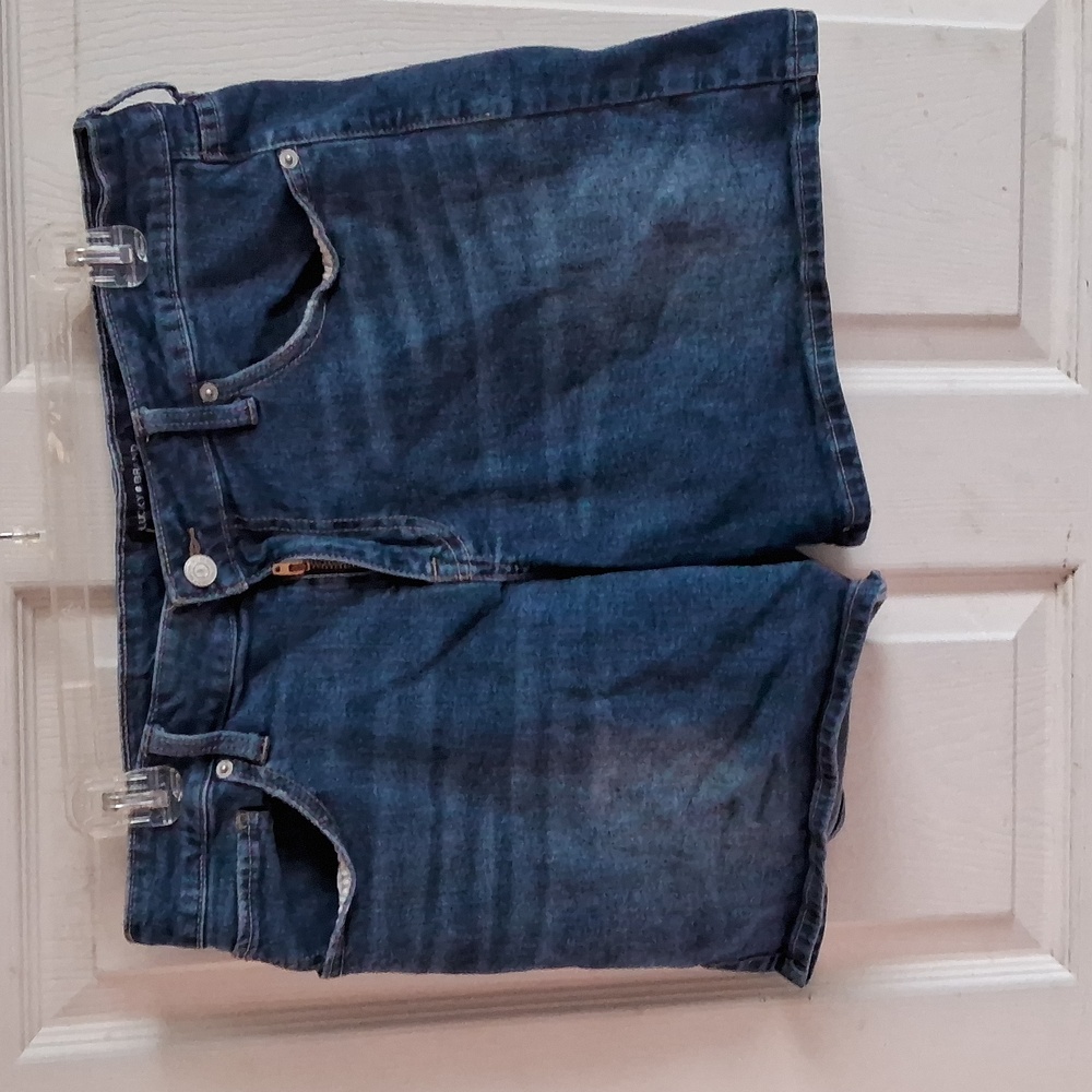 Lucky Brand women's size 12 denim jean shorts